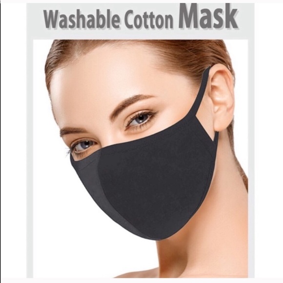 Accessories Made In Usa Black Unisex Washable Face Mask Poshmark